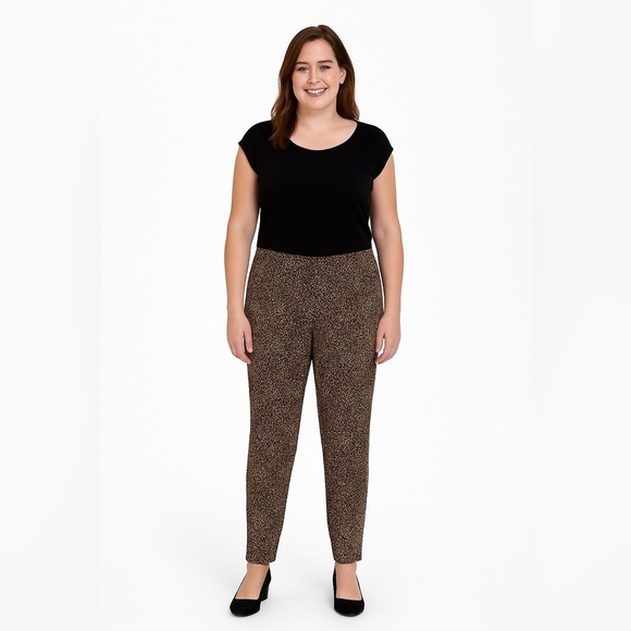 White House Black Market Pants - Whbm animal Print Slim Ankle Pants Size 4R